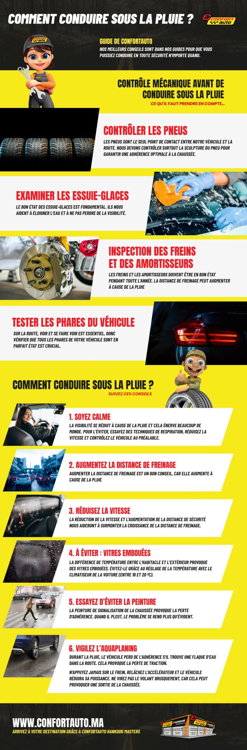 comment conduire sous la pluie