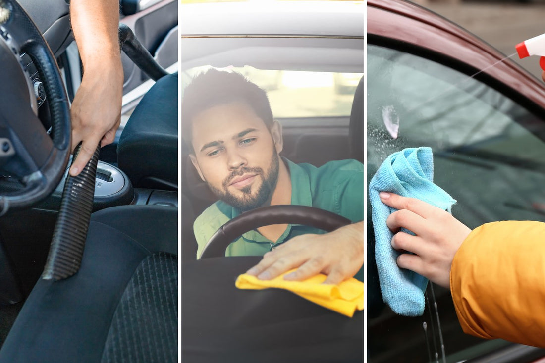 Principaux aspects du lavage de l'habitacle d'une voiture